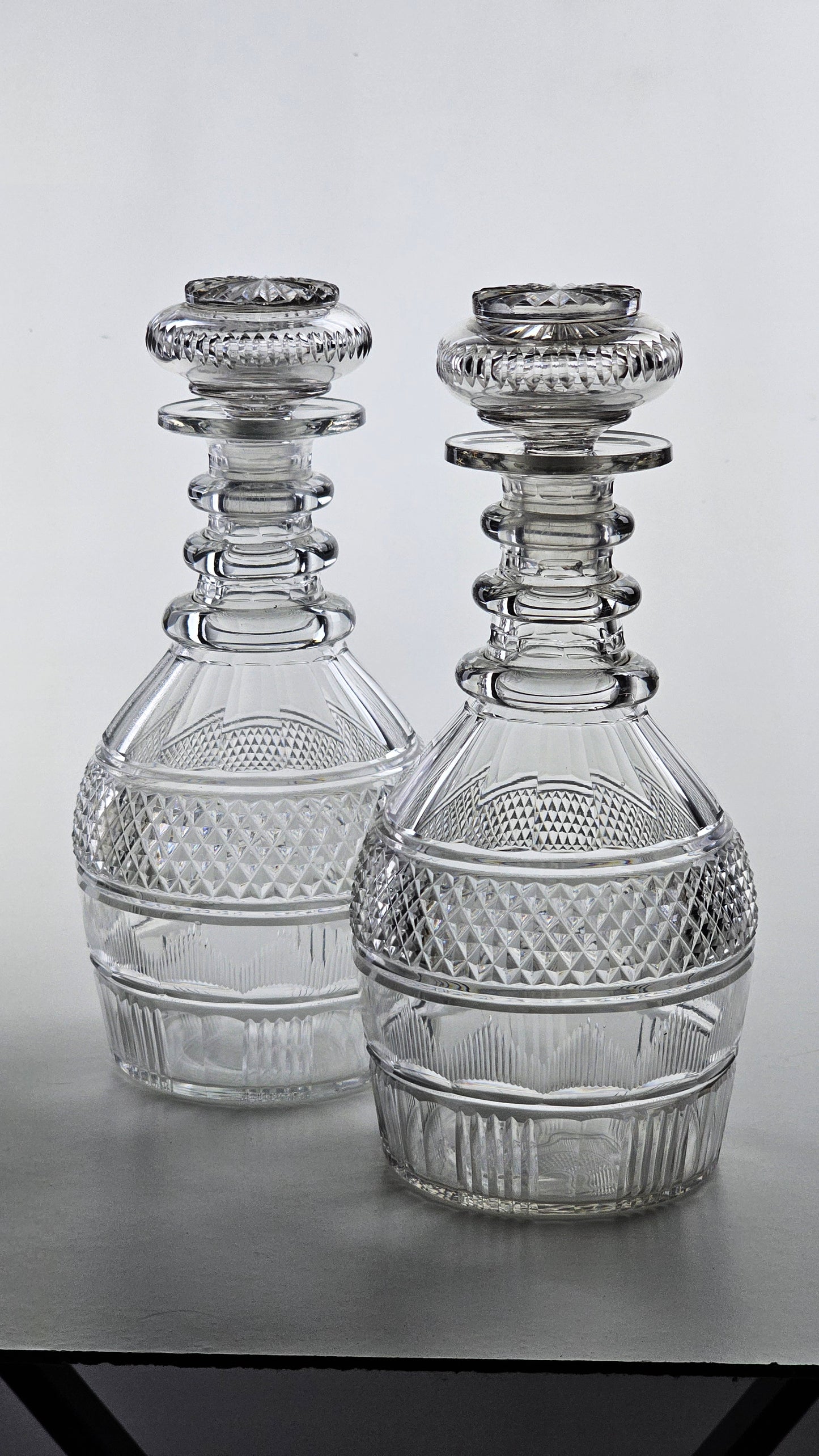 cut glass decanters