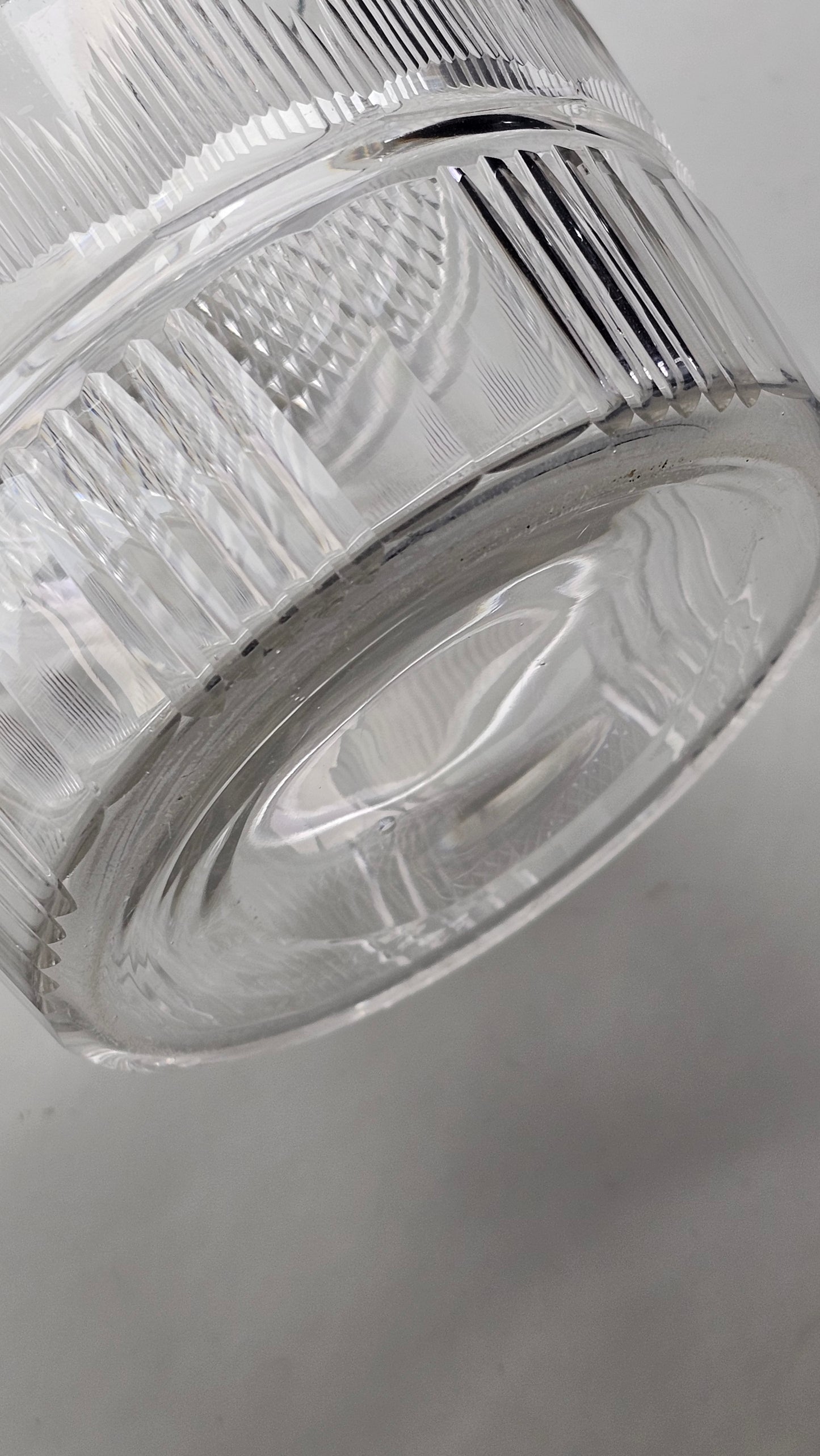 Pair of Antique Cut Glass Decanters