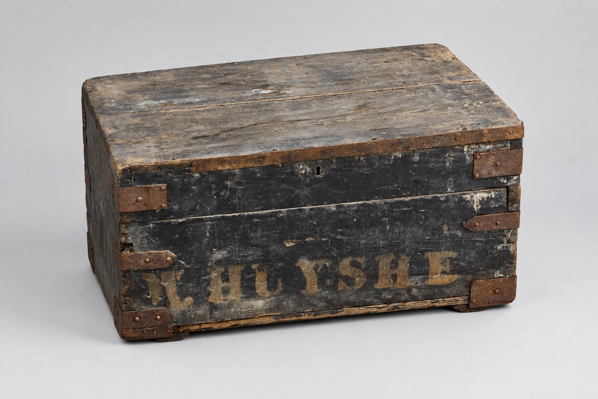 Antique Sea Chest - General Alfred Huyshe, CB