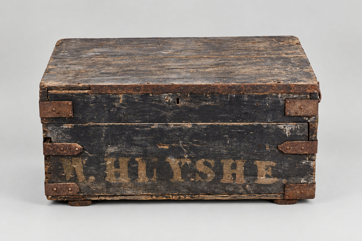 Antique Sea Chest - General Alfred Huyshe, CB