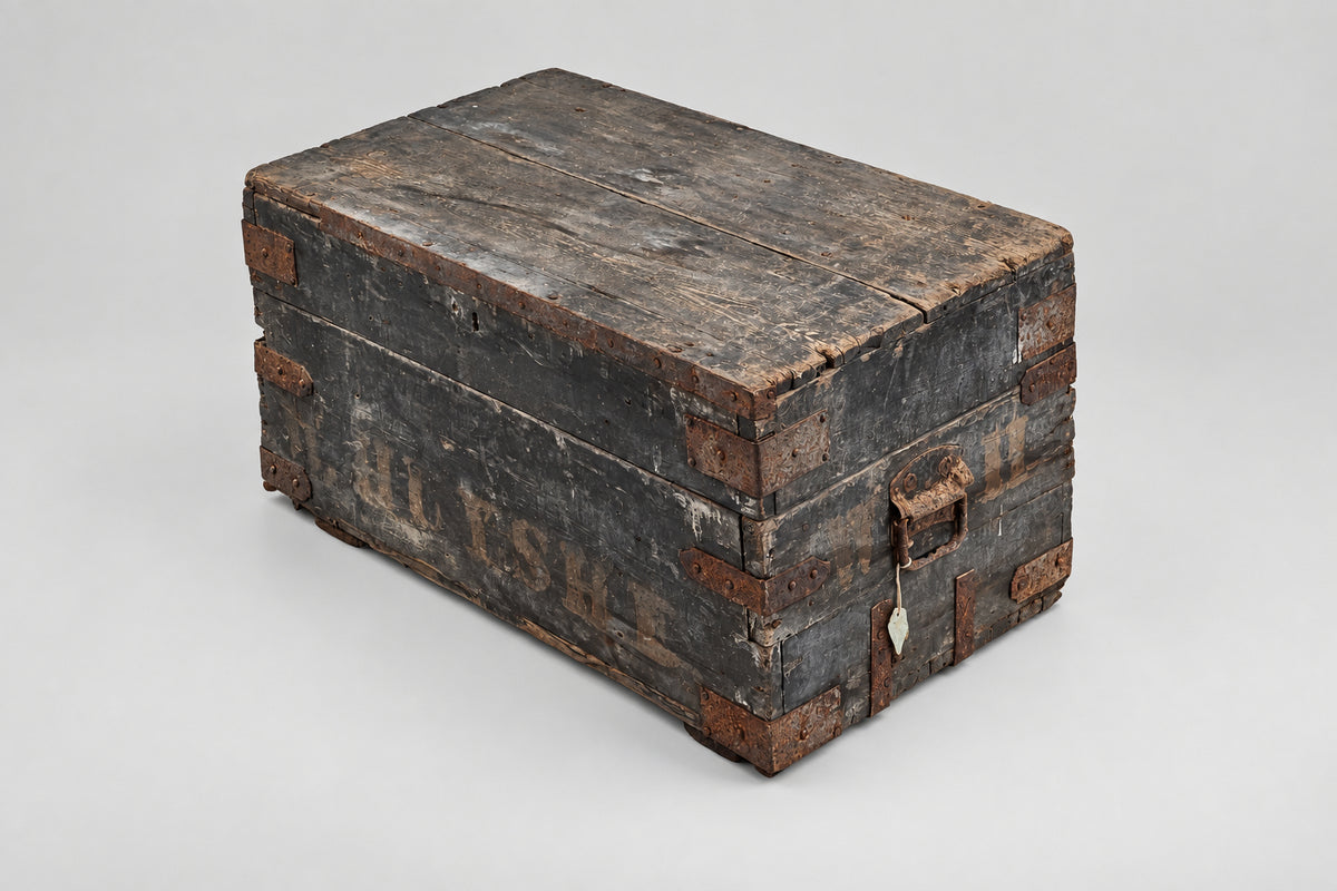 Antique Sea Chest - General Alfred Huyshe, CB