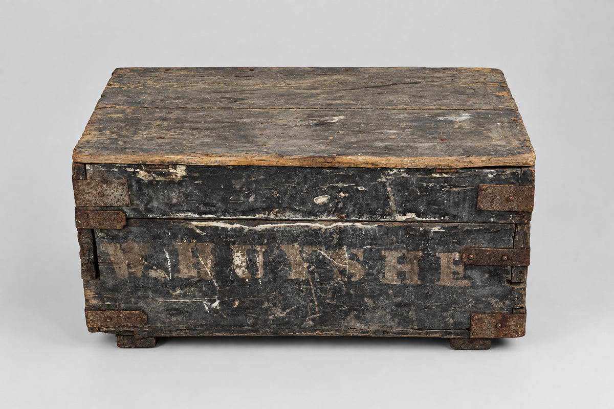 Antique Sea Chest - General Alfred Huyshe, CB