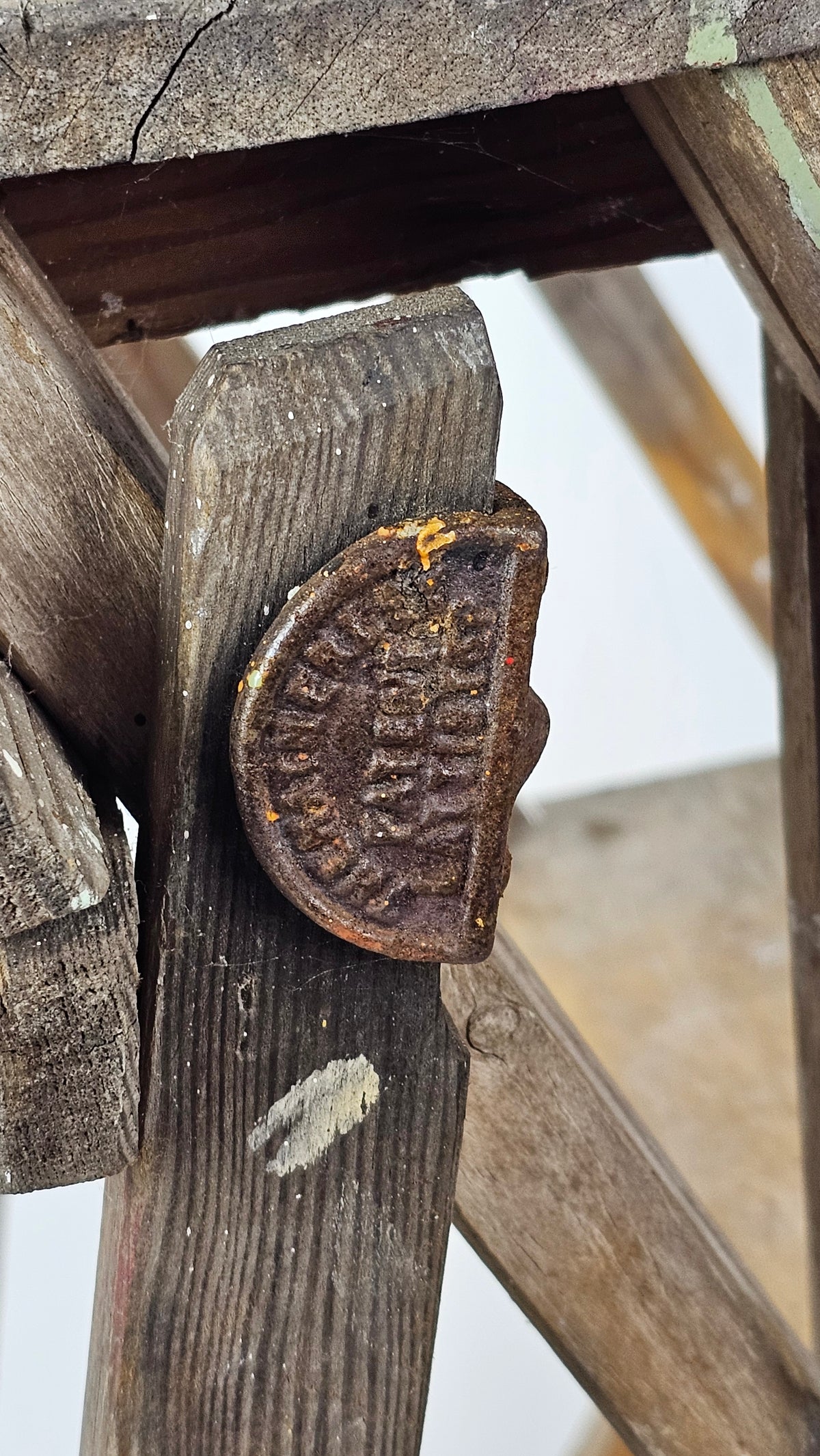 Library Step-Ladders Hatherley Patent in solid pine