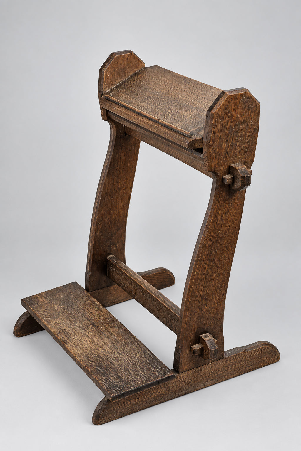 19th century prayer bench