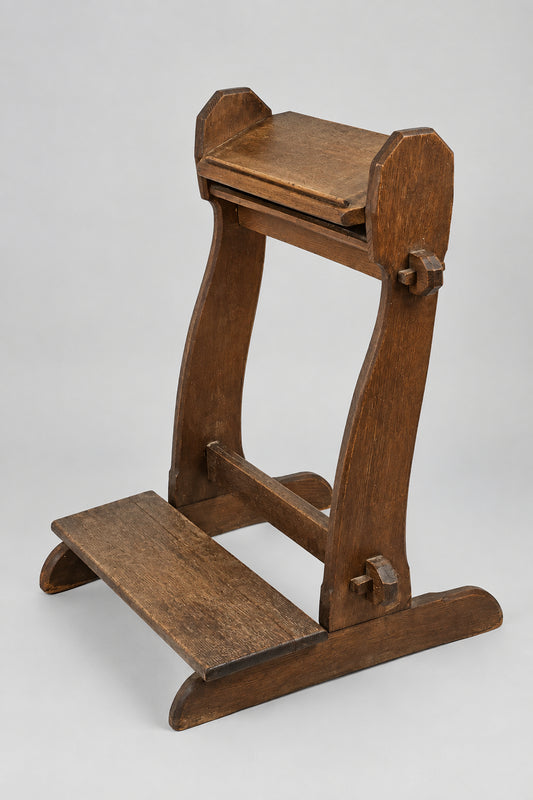 victorian prayer bench