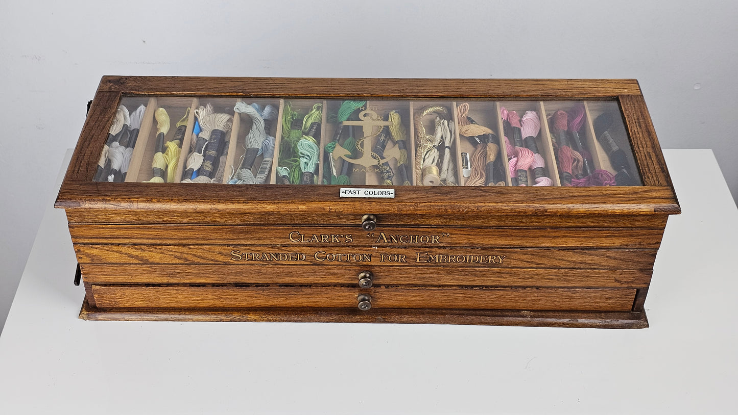 Clark's Haberdashery Sewing Box