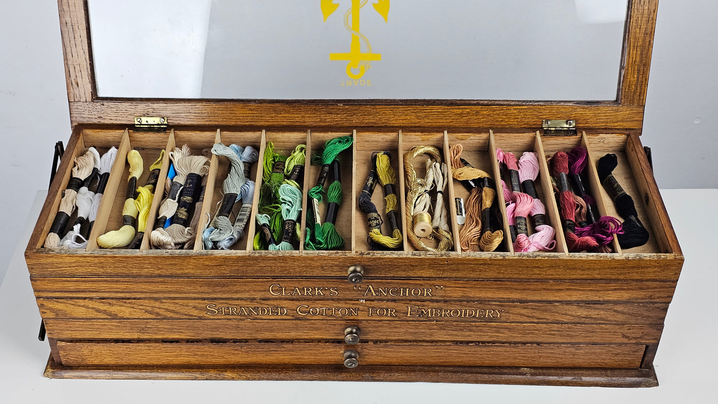 Clark's Haberdashery Sewing Box