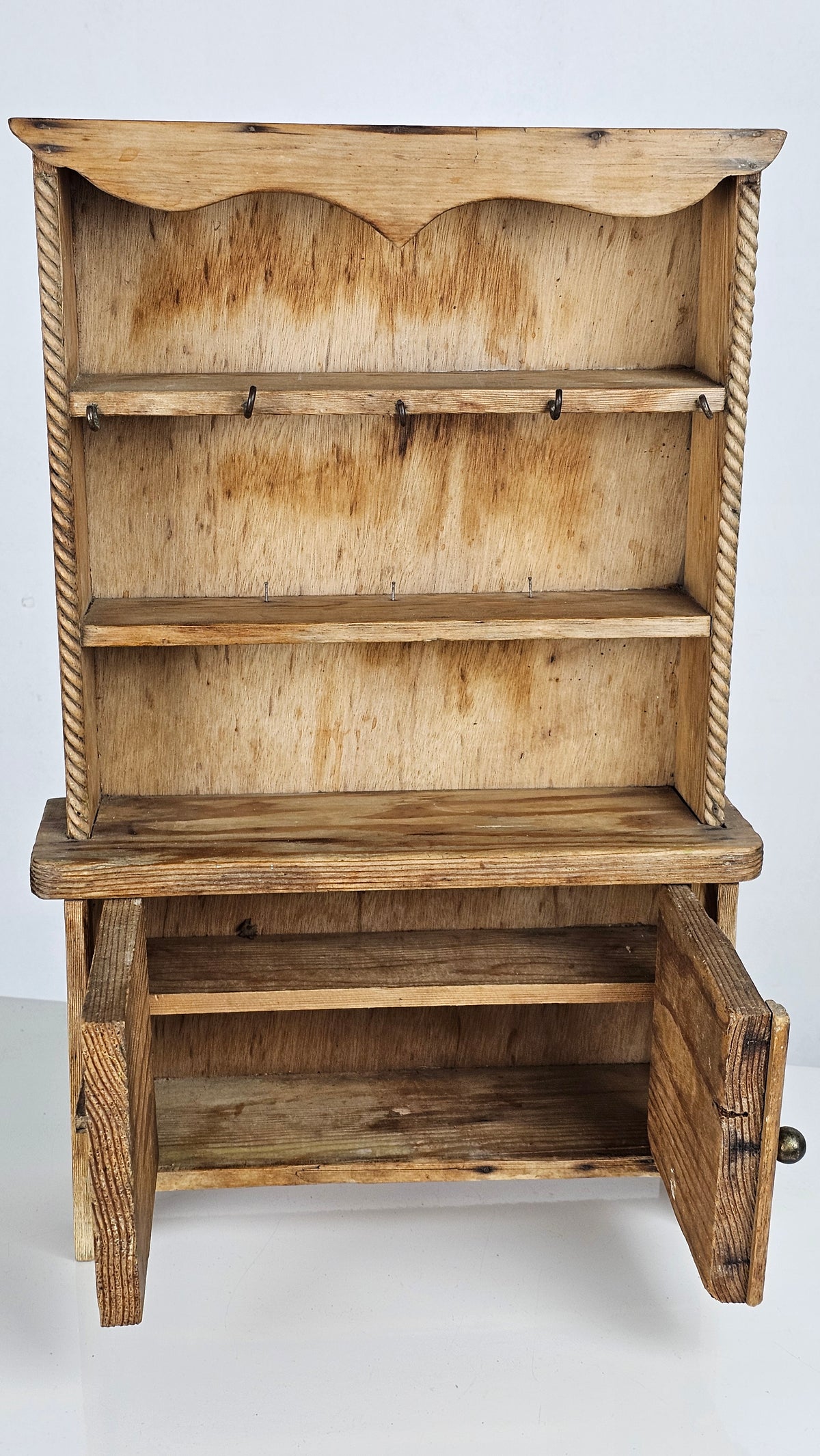 Miniature Apprentice-piece Pine Dresser