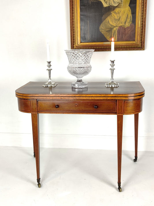 antique card table