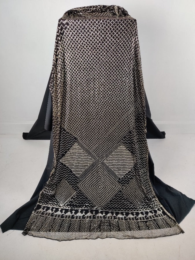 art deco assuit shawl