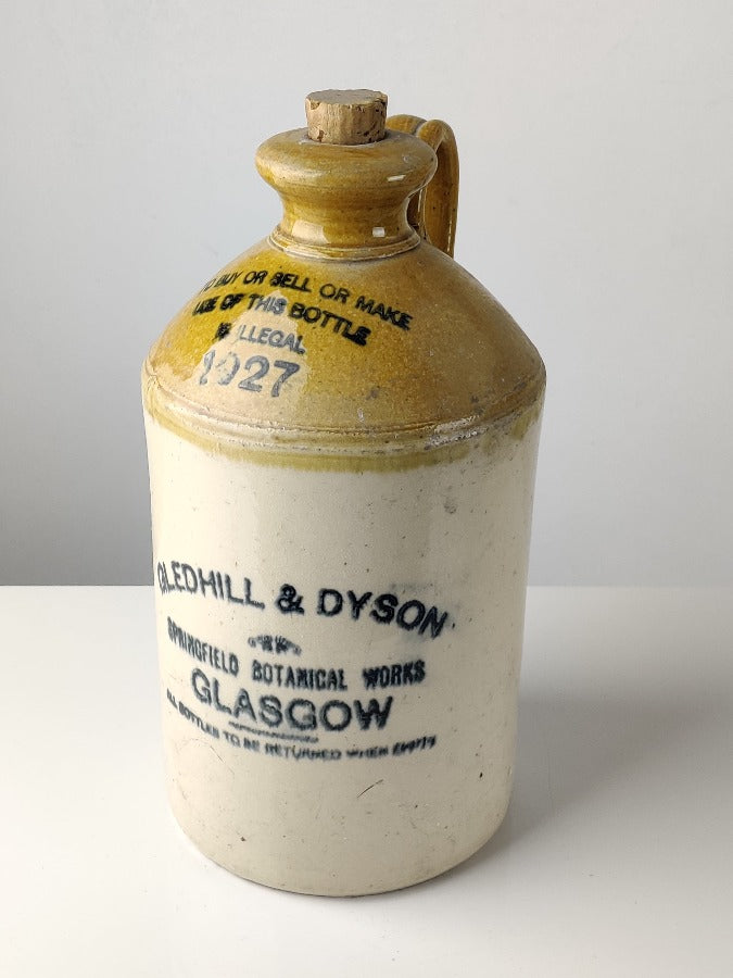Gledhill & dyson stoneware bottle