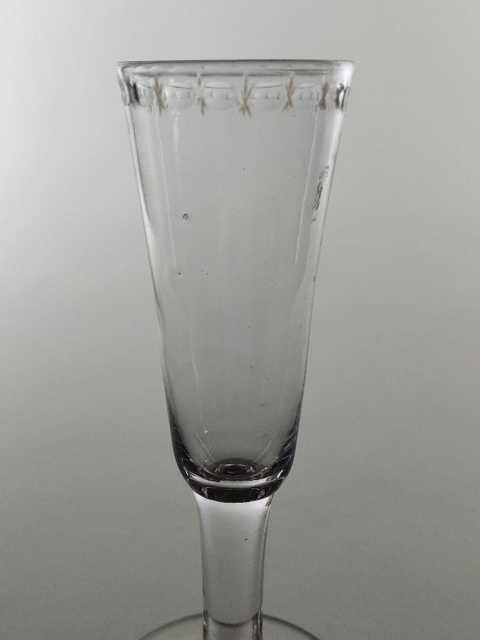  18th century drinks glass