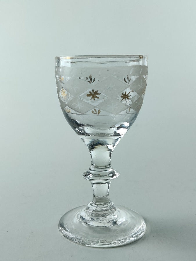 antique tincture glass.