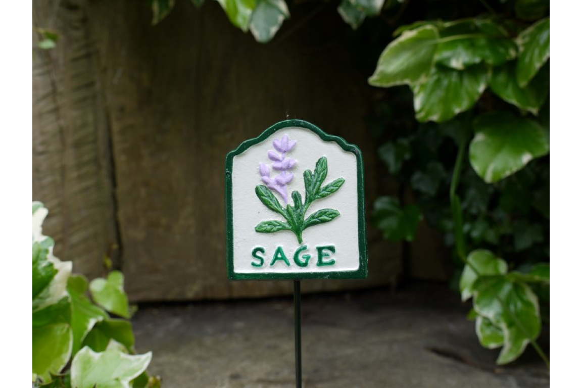 Sage herb label