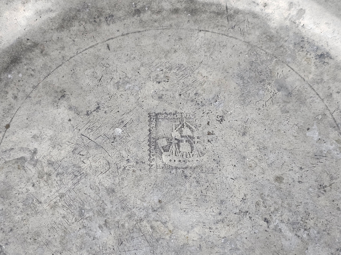 pewter markers mark  Stephen Maxwell