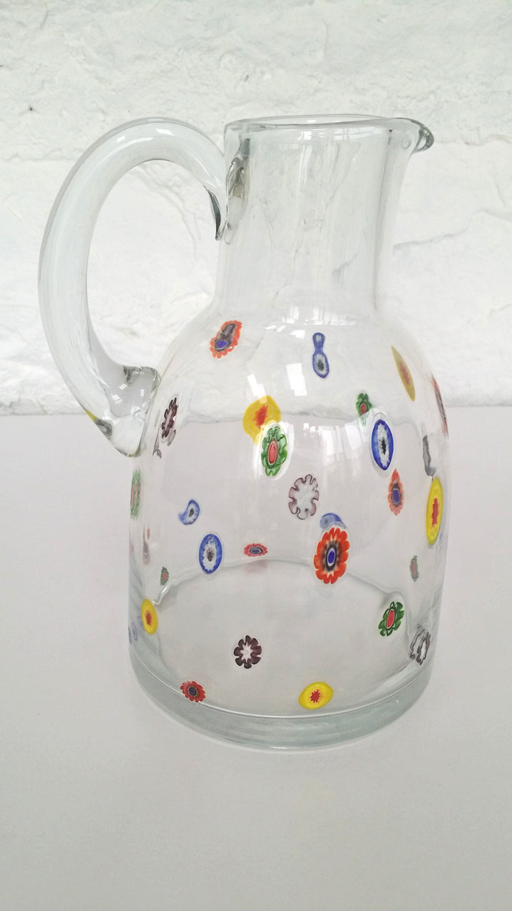 Pretty glass jug