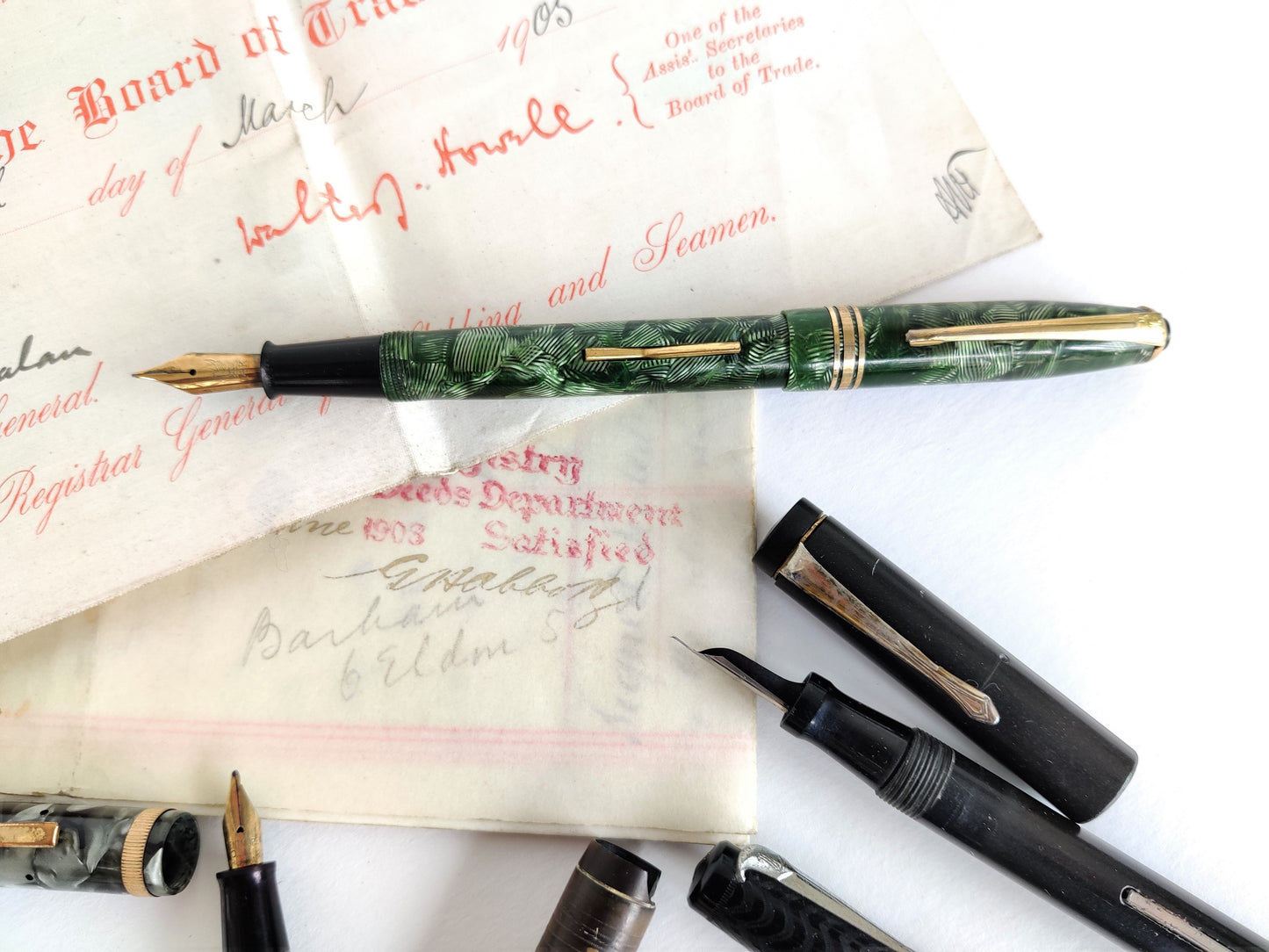 5 Lovely Vintage Pens