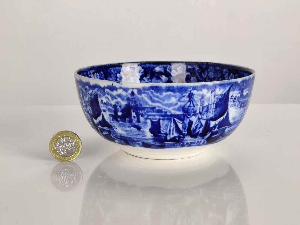 Vintage Wedgwood  Blue and White Bowl