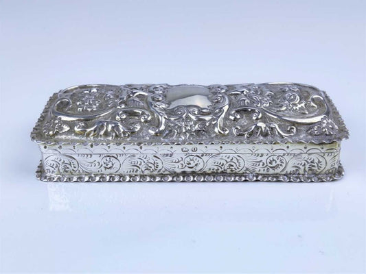 Silver Trinket box