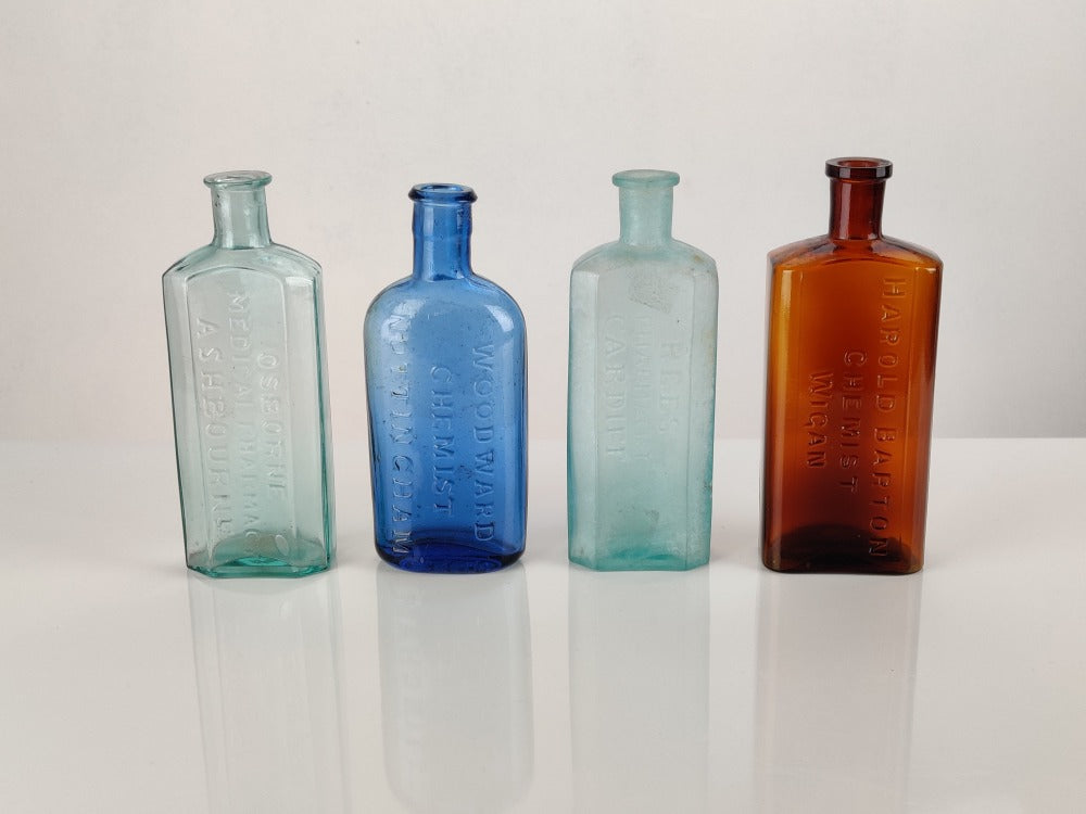 Old chemist bottles