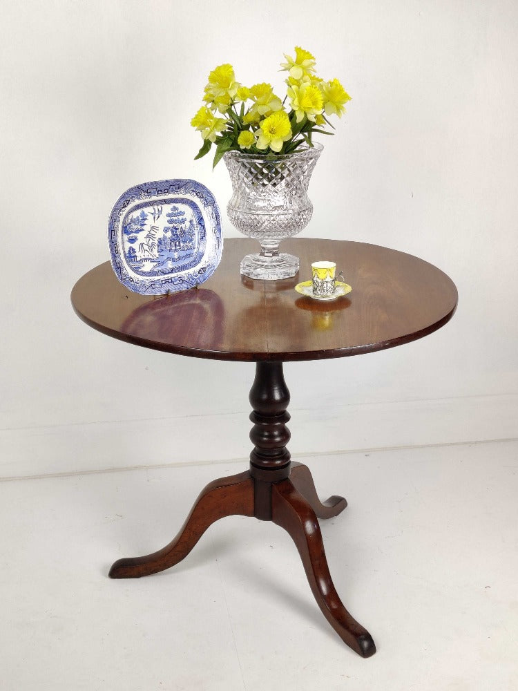 antique tripod table