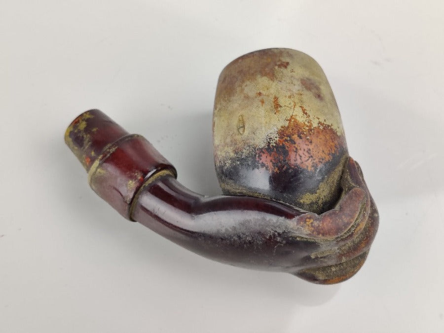 Meerschaum pipe with patina