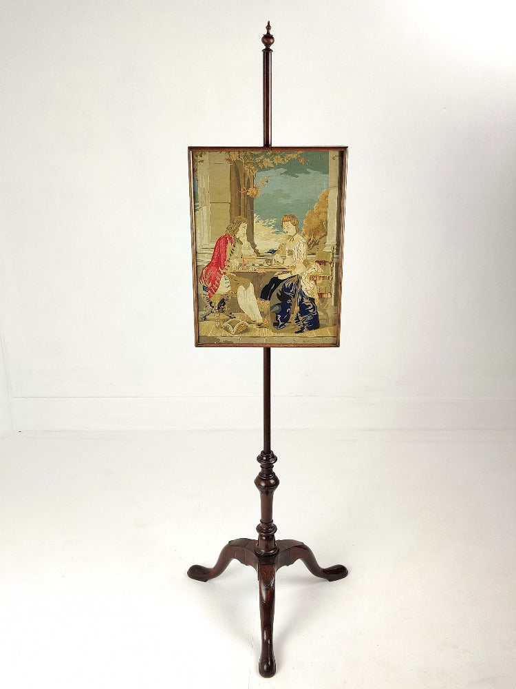 18th century pole screen