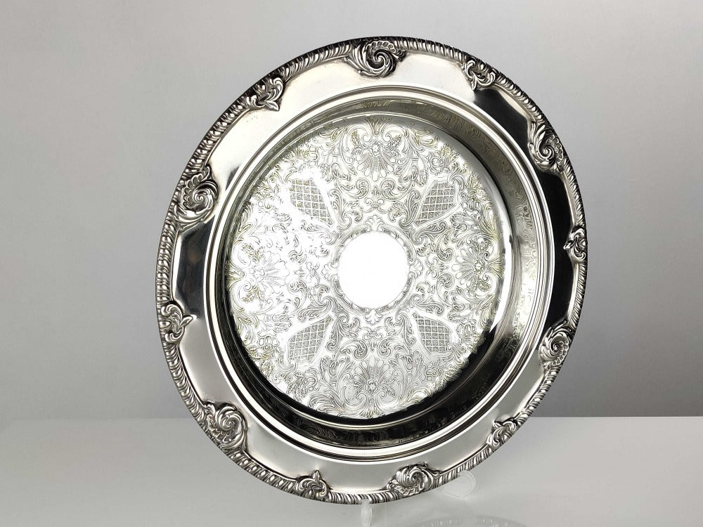 Charger - Tray - Silver Plated