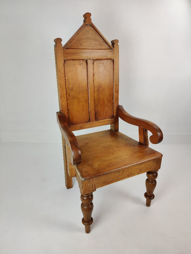 Gothic Revival Chair Throne