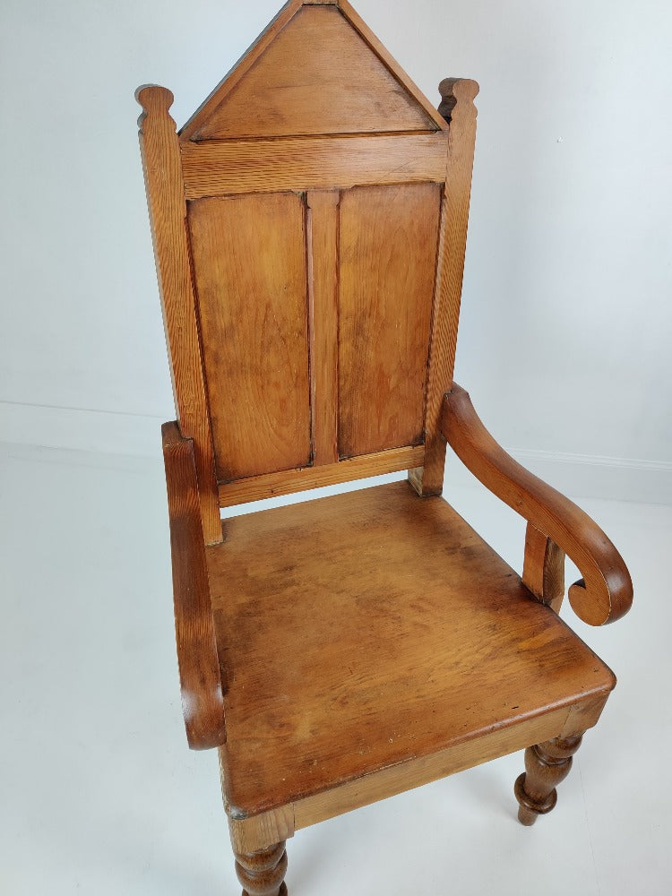 Vintage church chair