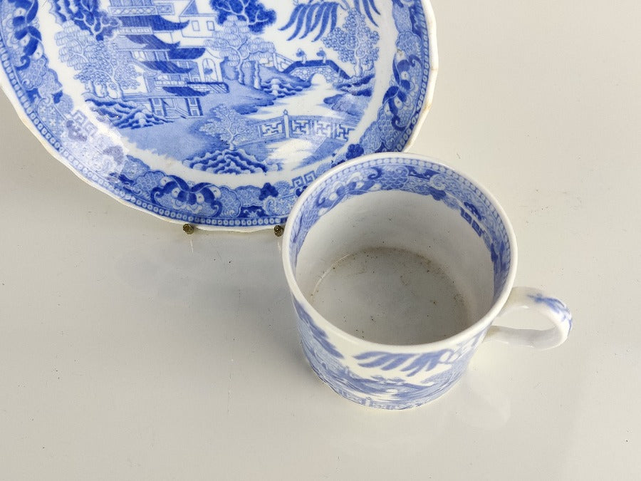 4 american marine mason tea cup And Saucer Blue Pre shops 1930 Masons