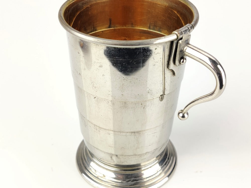 Vintage Collapsible Metal Cup