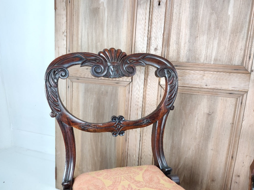Side Chairs - Antique Rosewood