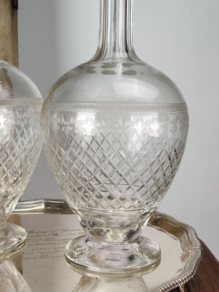 vintage cut glass