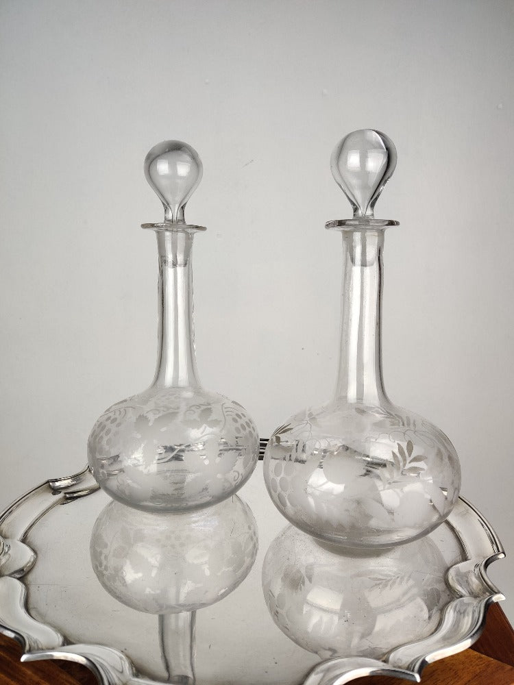 Edwardian decanters
