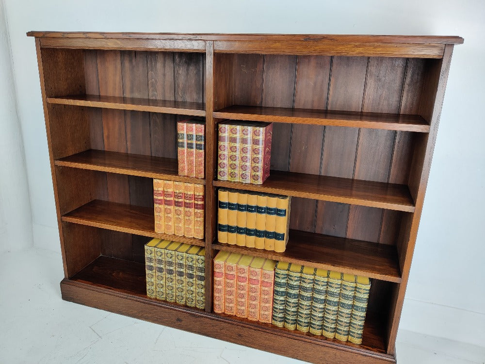 antique oak bookcase