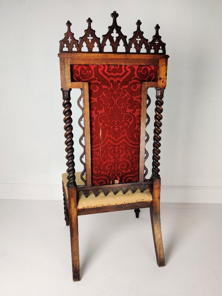 Chair Gothic Revival  - Throne