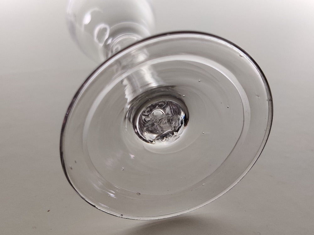 Georgian Wine Glass - Hollow Stem
