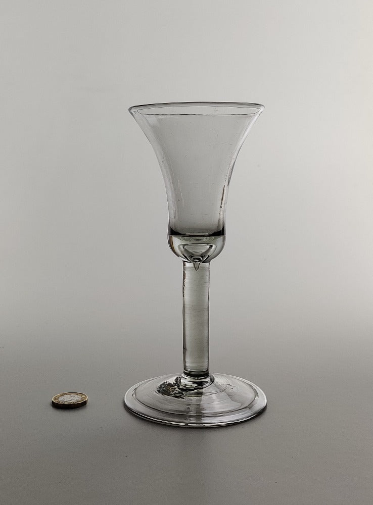 18th century glass tear inclusion