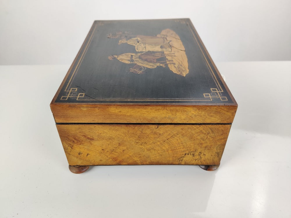 Sorrento ware Jewellery Box