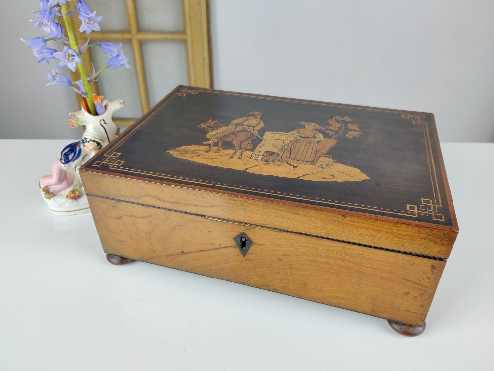 Sorrento ware Jewellery Box