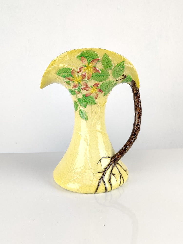 Carlton Ware yellow apple blossom jug