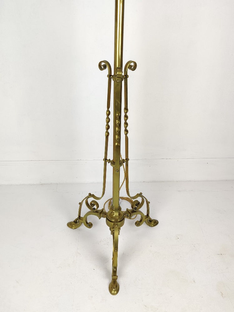 Electric Lamp - Brass Rise and Fall