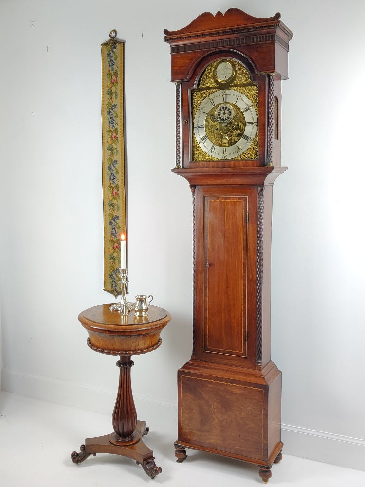 georgian longcase clock