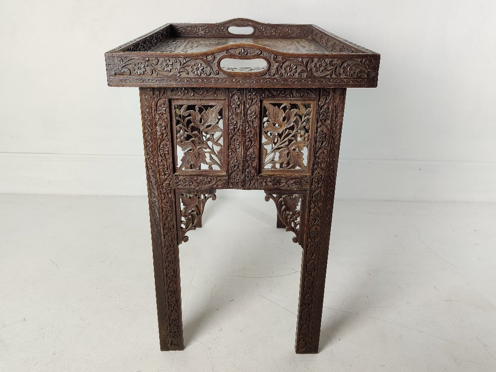 Antique Kashmir side table