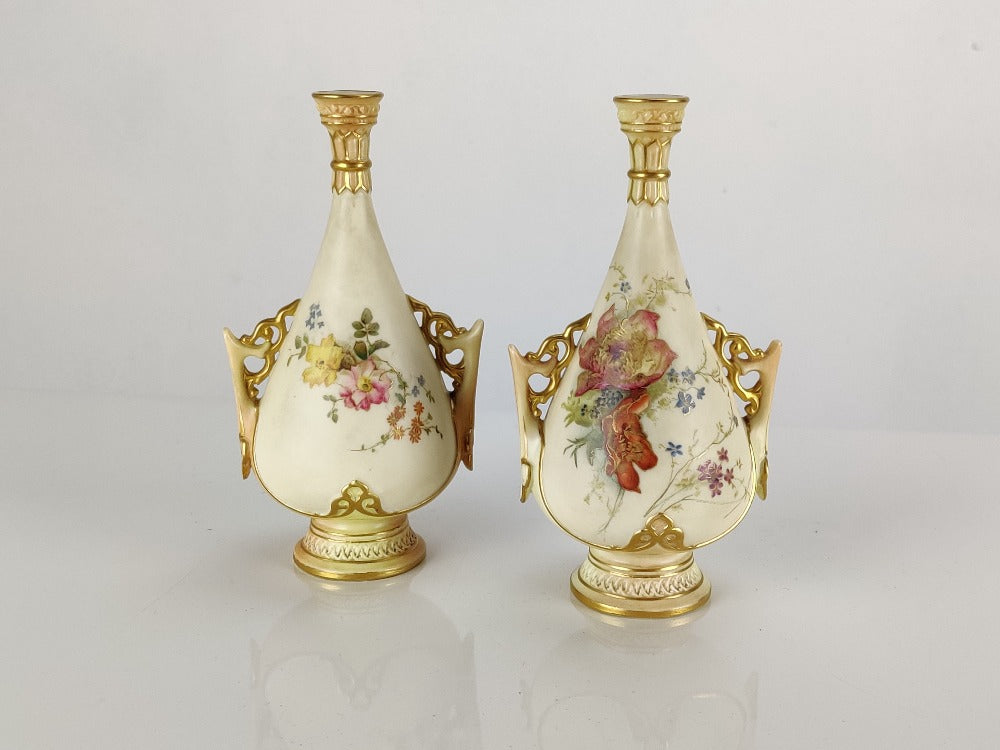 Royal Worcester vases