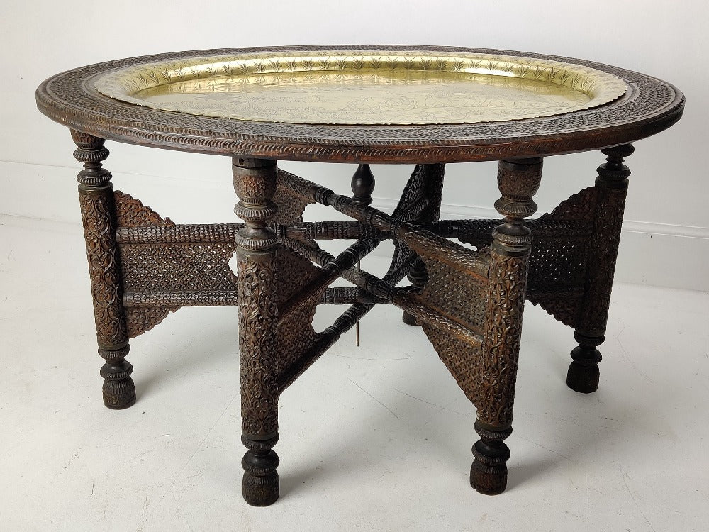Antique Anglo Indian Kashmir table
