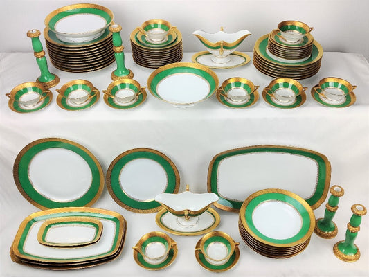 Porcelain dinner service