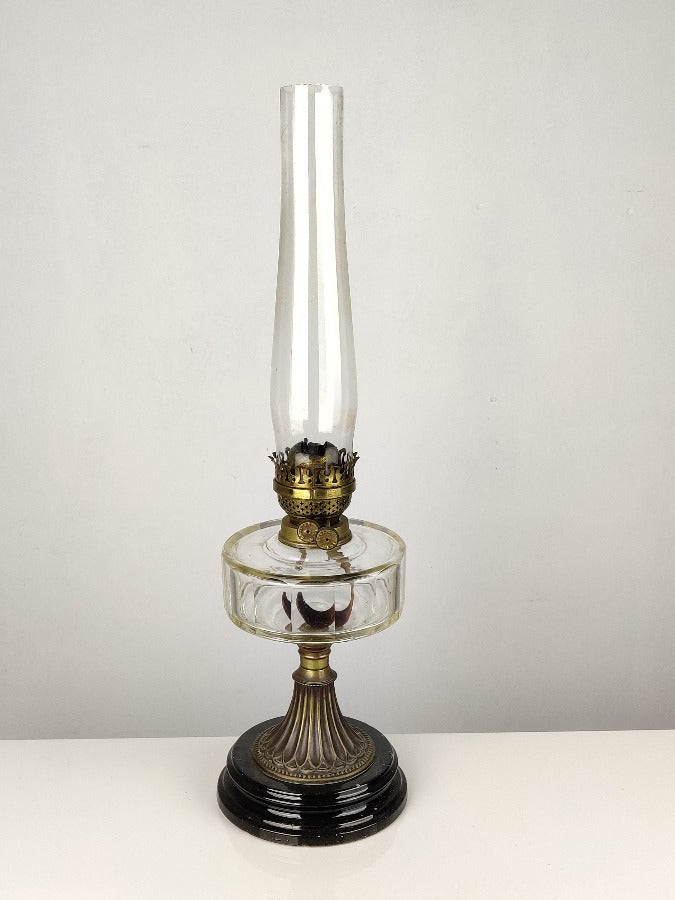 Antique oil lamp