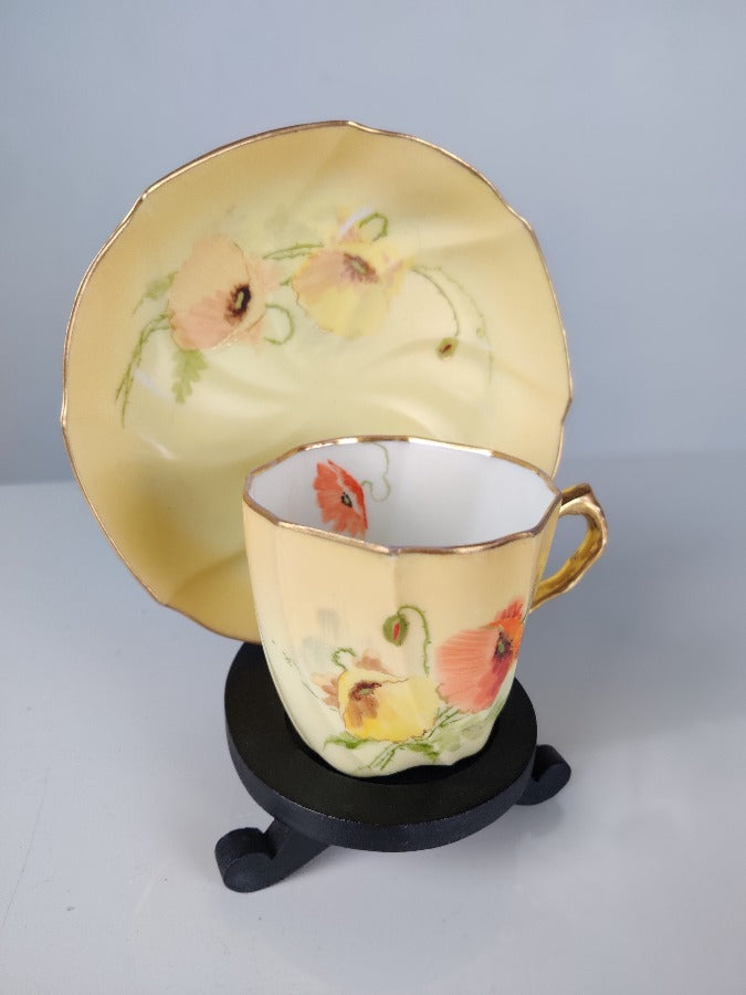 Limoges china cup & saucer